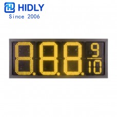 American Waterproof 16 Inch Yellow Led Gas Price Sign:GAS16Z8889Y