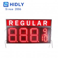 RegularGgas Led Sign:GAS20Z8889R-REGULAR-1