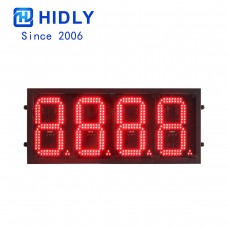 8 Inch Red Super Bright Led Gas Price Signs:GAS8Z8888R