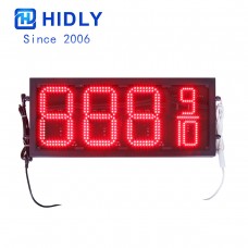 8 Inch Red Super Bright Led Gas Price Sign:GAS8Z8889R