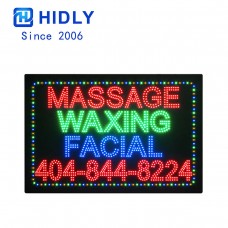 MASSAGE WAXING LED SIGN HSM0472