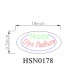 NAILS SPA BUSINESS LED SIGN-HSN0002