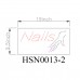 NAILS LED DOT SIGN HSN0013