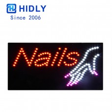 NAILS LED DOT SIGN HSN0013