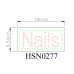 NAILS ANIMATED LED SIGN HSN0018