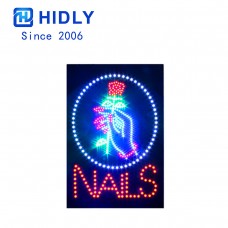 NAILS CUSTOM LED SIGN HSN0025