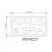 NAILS SPA LED SIGN HSN0031