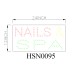 NAILS SPA WINDOW LED SIGN HSN0089