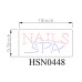 NAILS SPA ANIMATED SIGN HSN0147