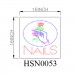NAILS CUSTOMIZED LED SIGN HSN0168