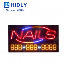 NAILS CUSTOMIZED LED SIGN HSN0168