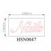 NAILS LARGE LED SIGN HSN0293