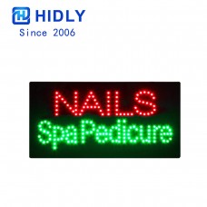 NAILS SPA PEDICURE LED SIGN-HSN0461