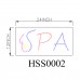 SPA ANIMATED LED SIGN HSS0408