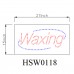 WAXING LED DOT SIGN HSW0249