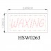 WAXING ANIMATED LED SIGN HSW0252