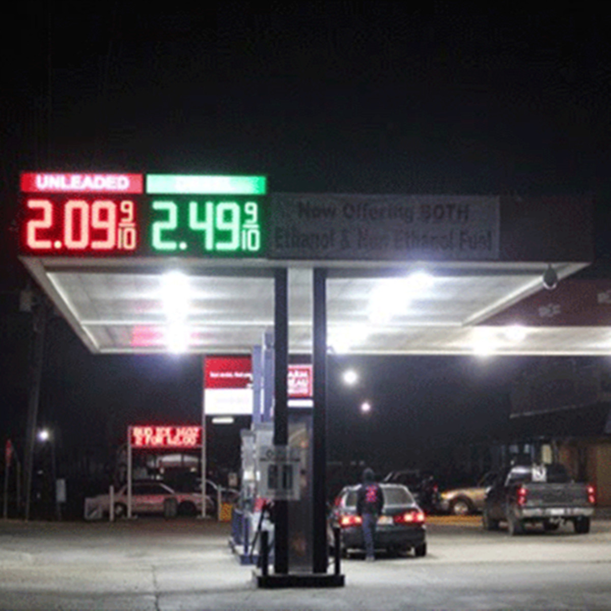 American Diesel Led Gas Station Signs