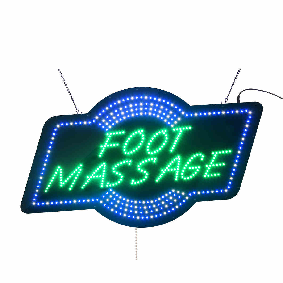 massage LED sign