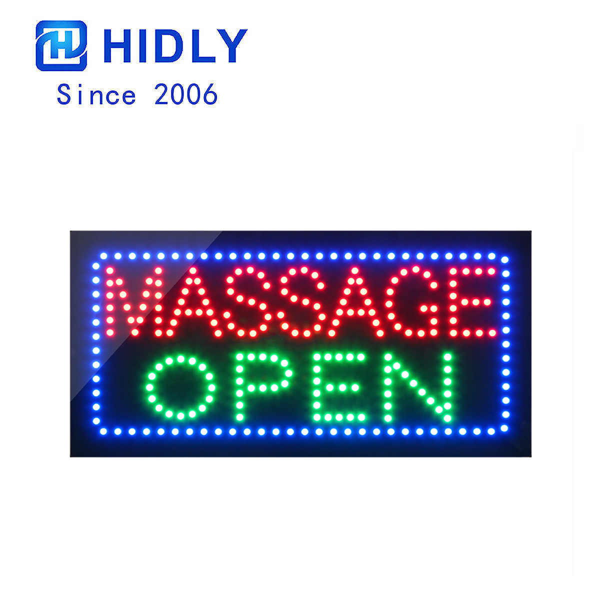 massage open sign