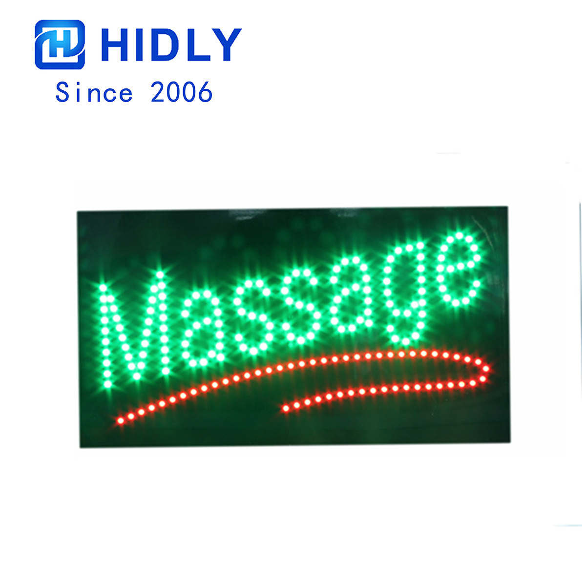 massage led sign