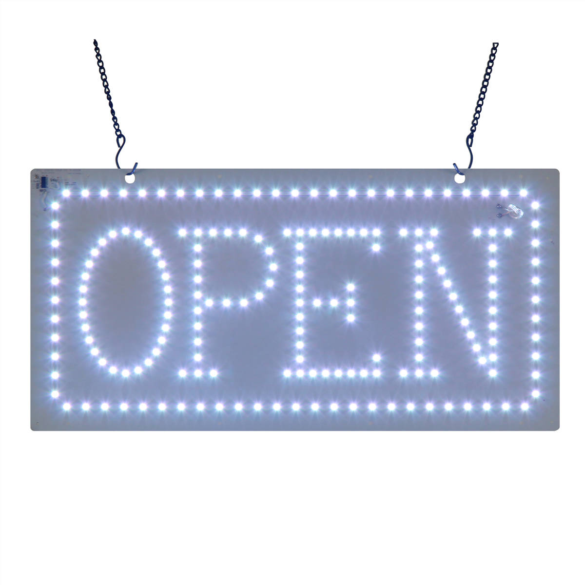 color open sign