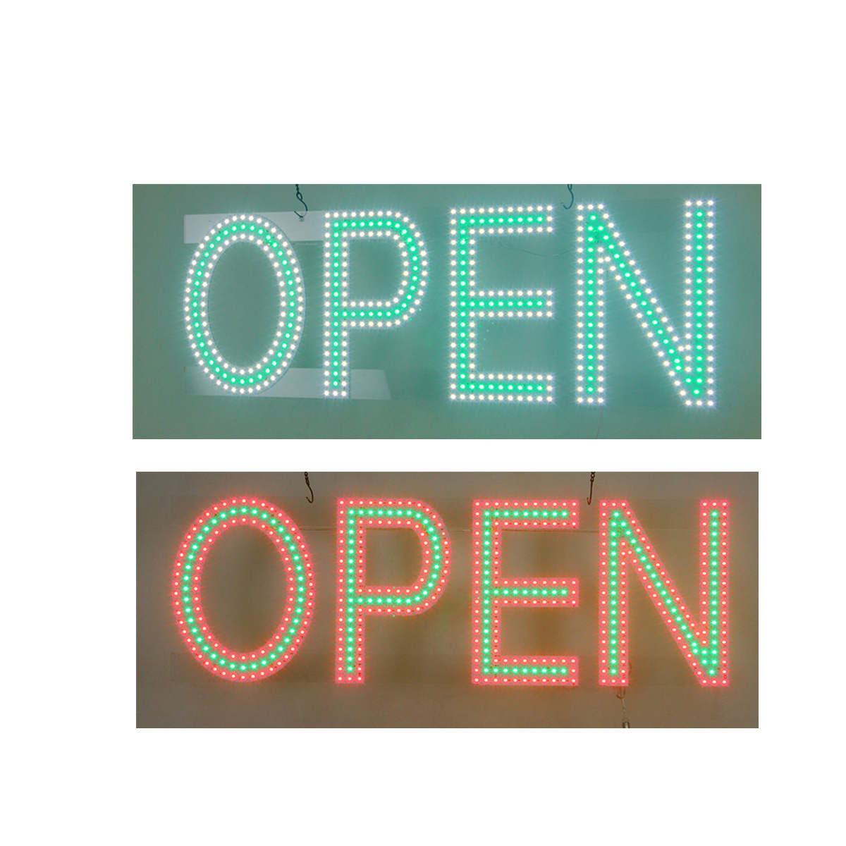 large led open sign