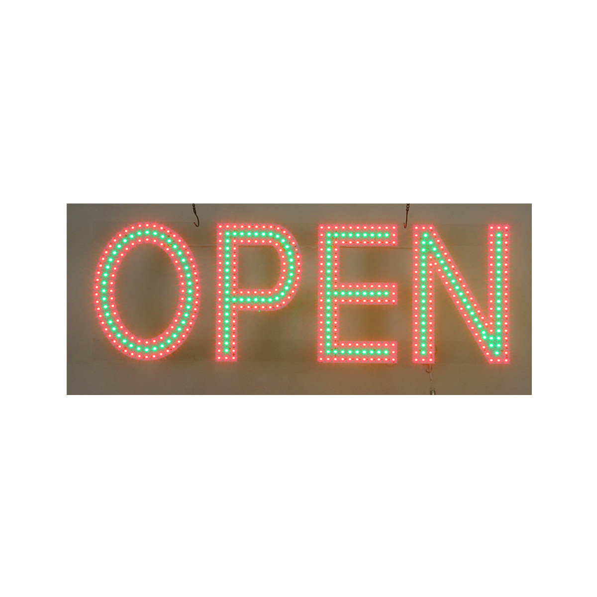 large led open sign