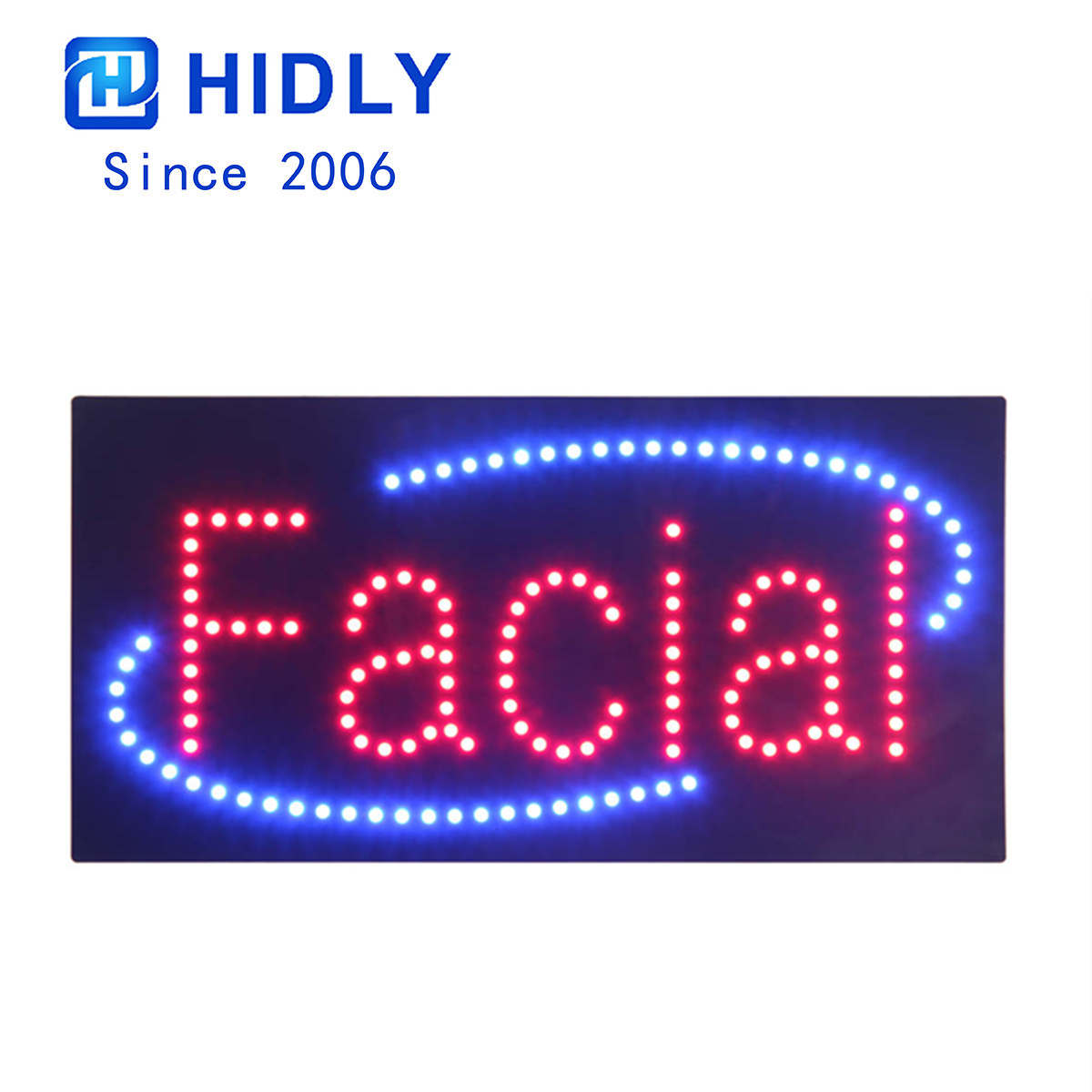 salon led sign