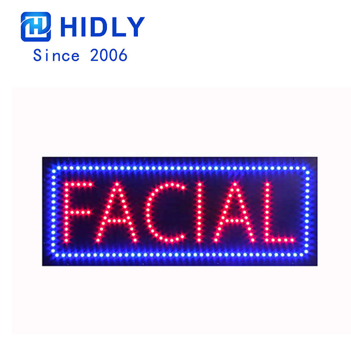 salon led sign