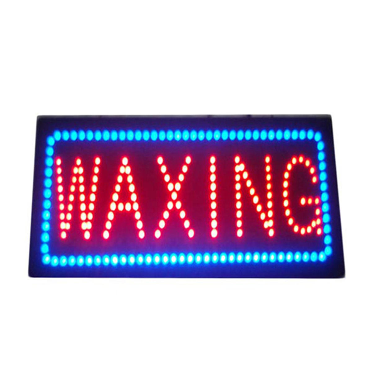 waxing window sign