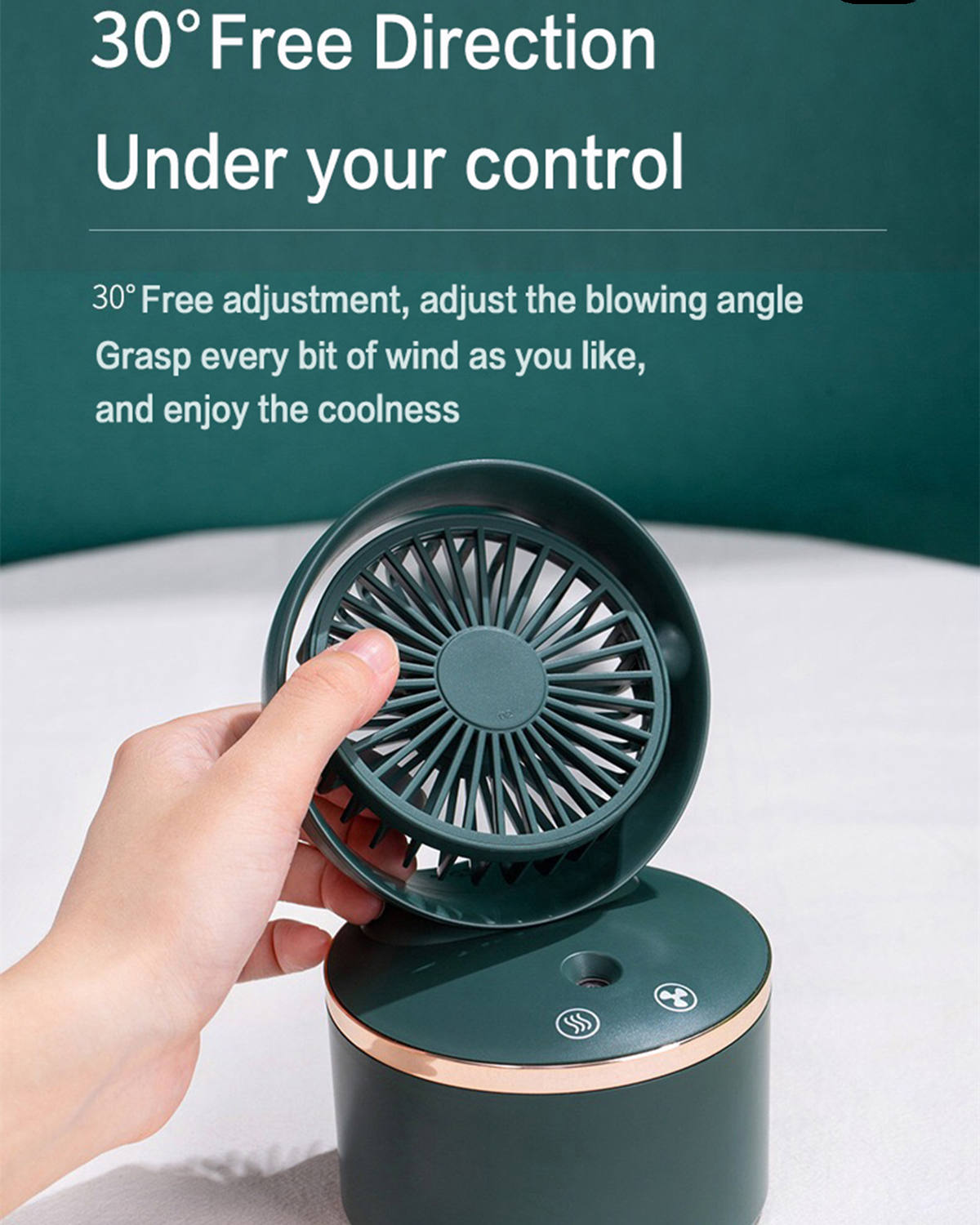 table humidifier mini fan