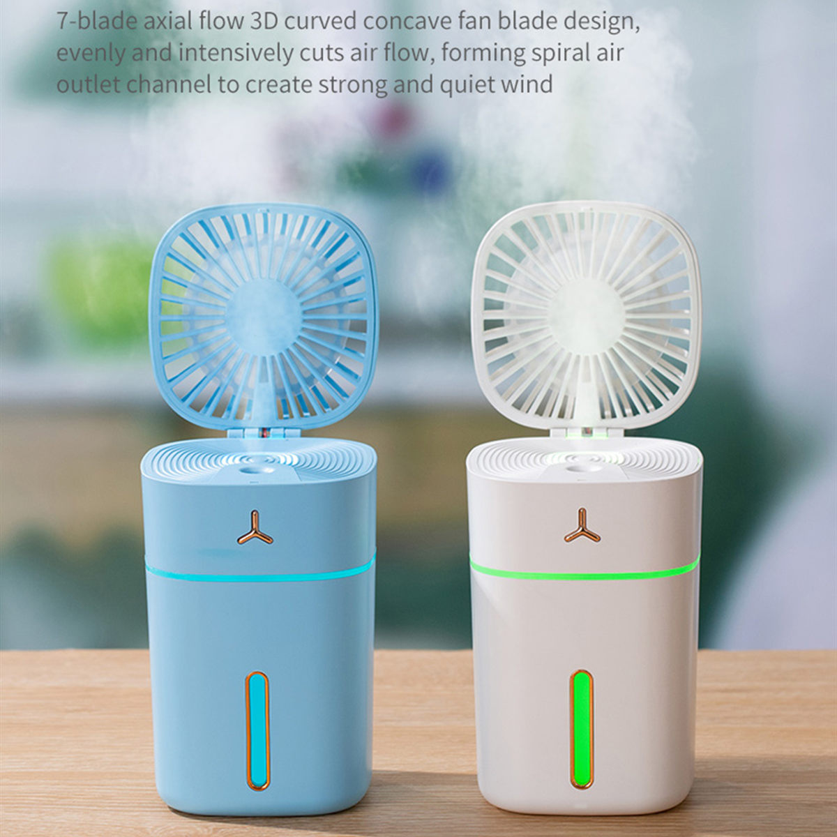 mini humidifier fan