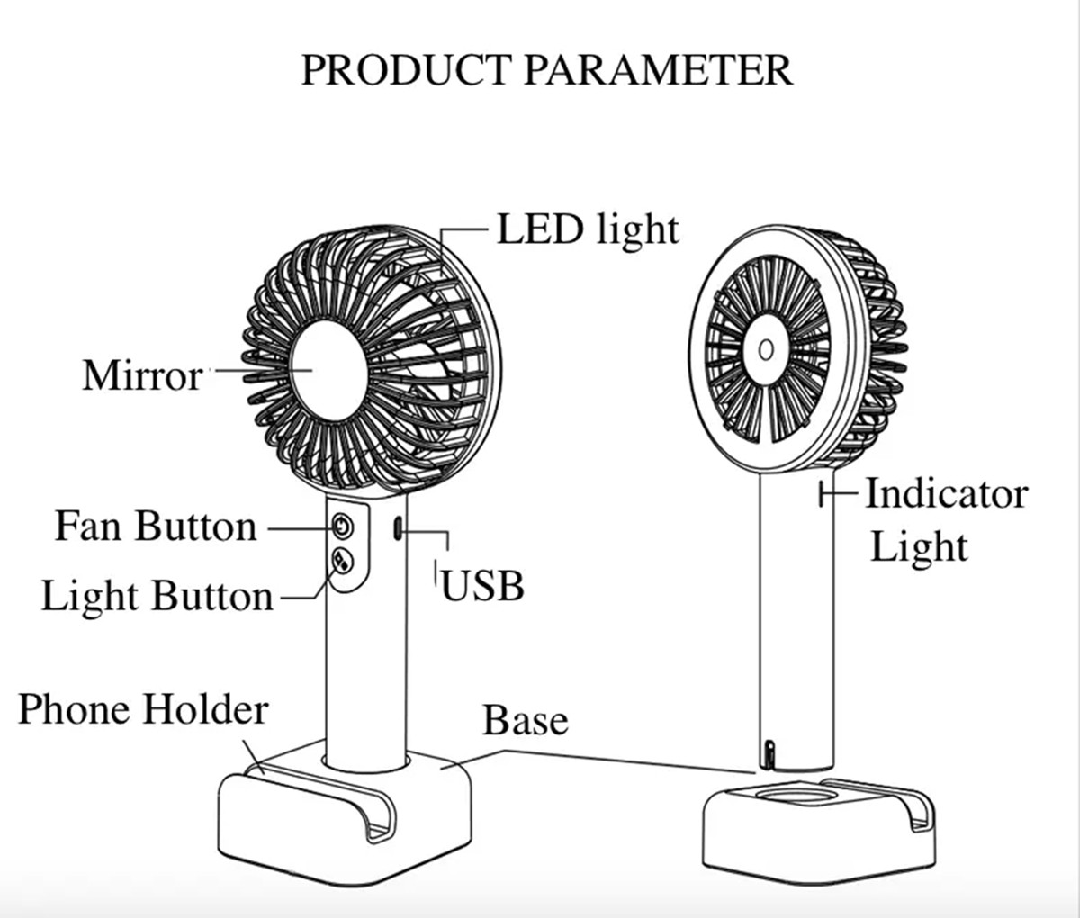 personsal handheld fan